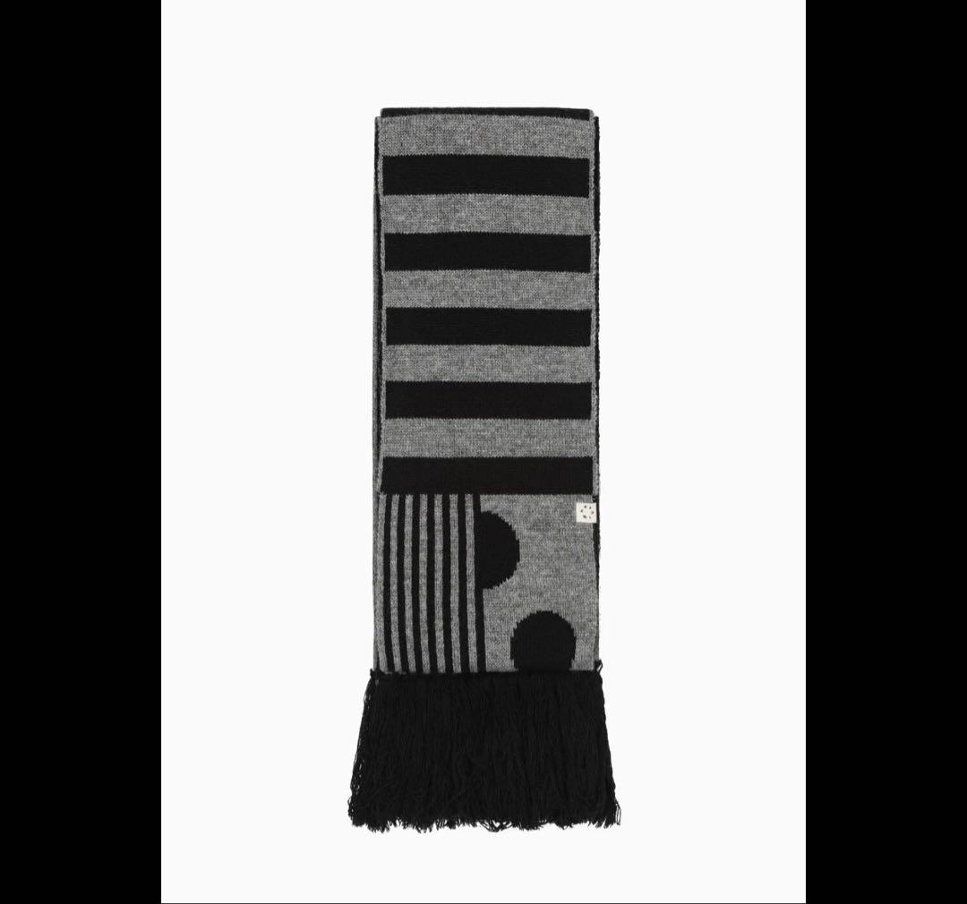 OHESHIO ドット ストライプ マフラー