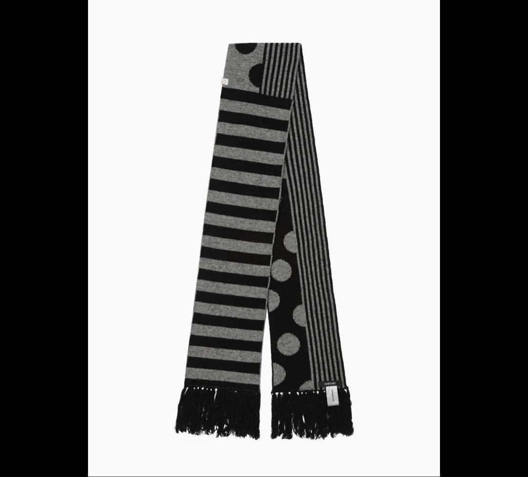 OHESHIO ドット ストライプ マフラー