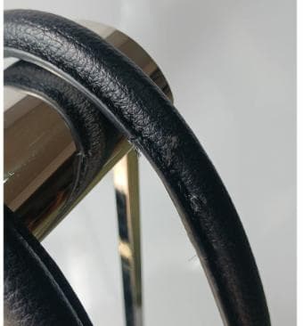 agnès b アニエスベー レザー ハンドバッグ トート A4 掛け 黒