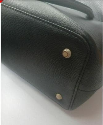 agnès b アニエスベー レザー ハンドバッグ トート A4 掛け 黒