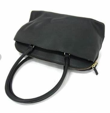 agnès b アニエスベー レザー ハンドバッグ トート A4 掛け 黒