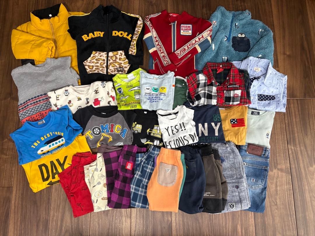 男の子100秋冬28点まとめ売りbaby doll他　B