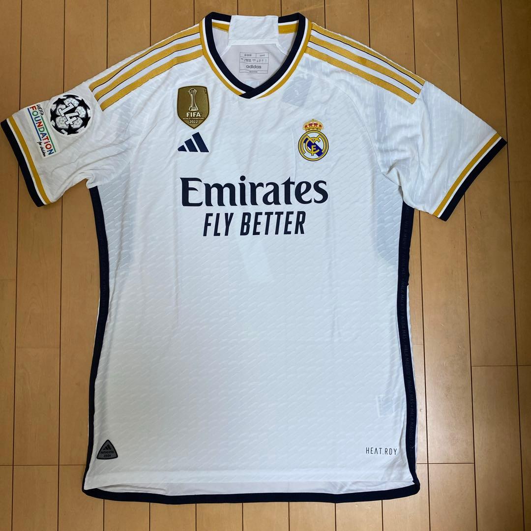 【正規品】レアル・マドリード 23/24 ヴィニシウス ホームオーセンティック
