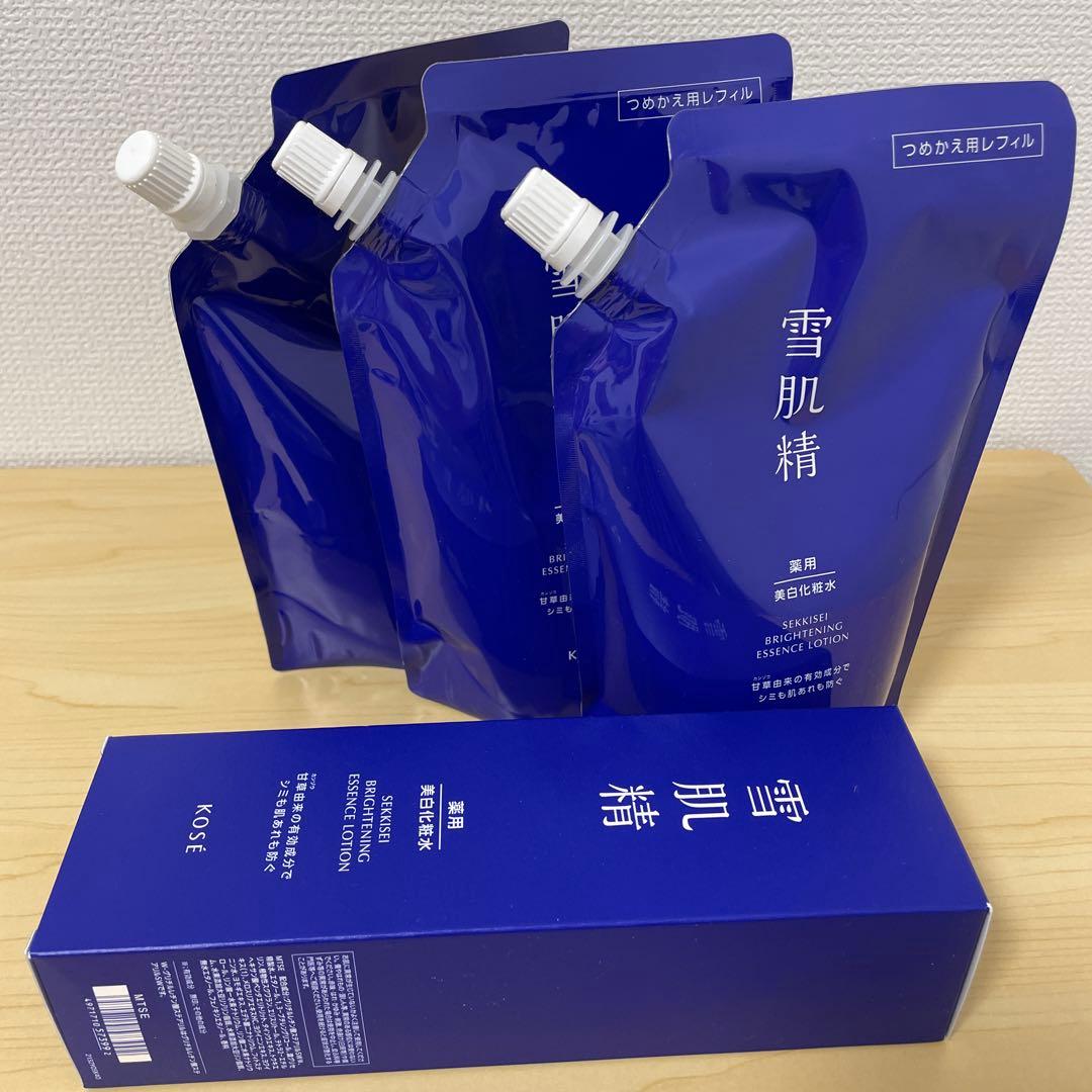 KOSÉ 雪肌精 美白ローション 350mL❌1。 詰め替え310❌3