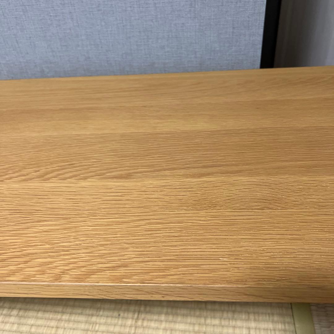 MUJI 無印良品 折りたたみローテーブル オーク材 90cm 廃盤品