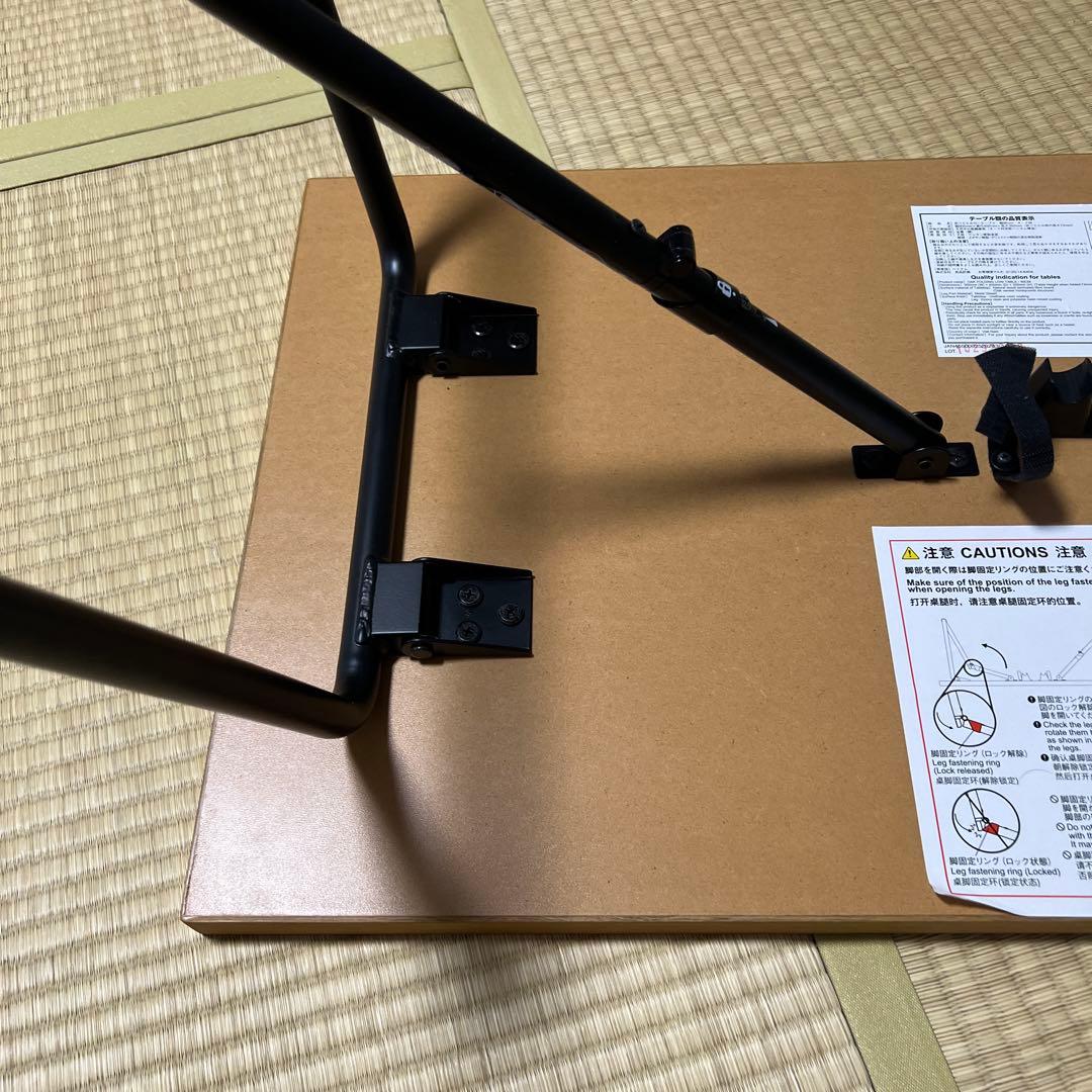 MUJI 無印良品 折りたたみローテーブル オーク材 90cm 廃盤品