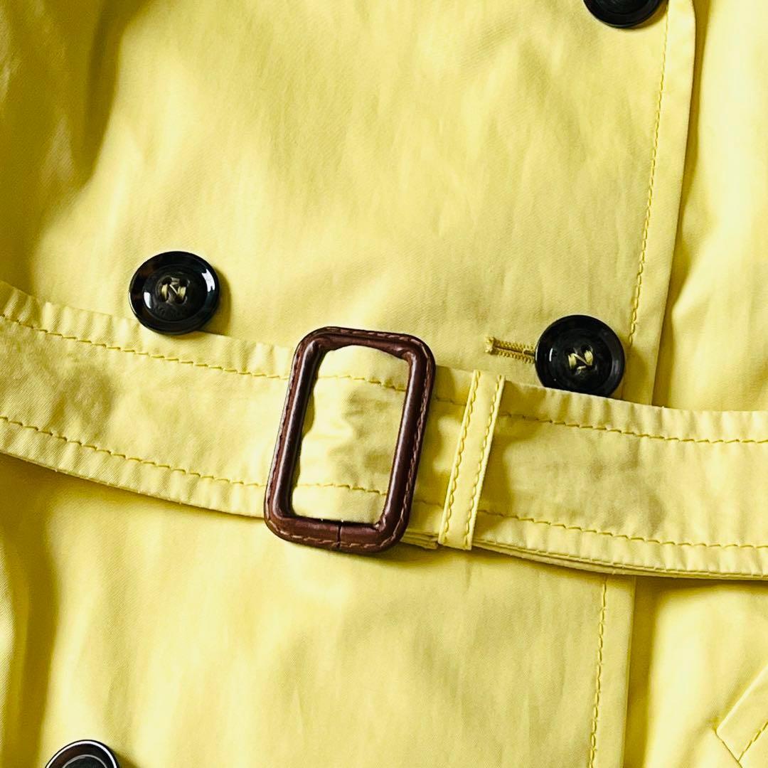 【新品タグ付き✨】MAX MARA　トレンチコート　ベルト　ダブル　黄色　40