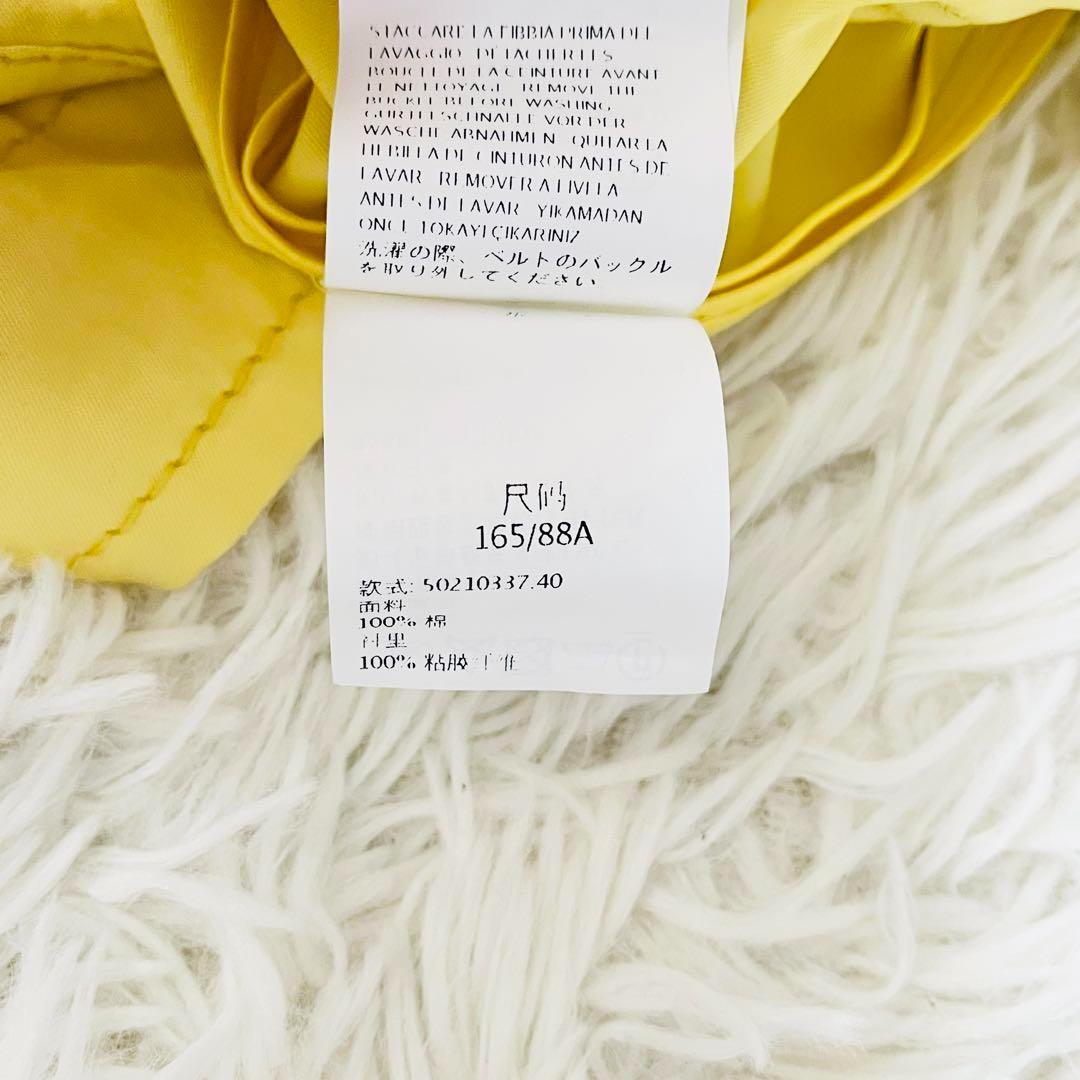 【新品タグ付き✨】MAX MARA　トレンチコート　ベルト　ダブル　黄色　40