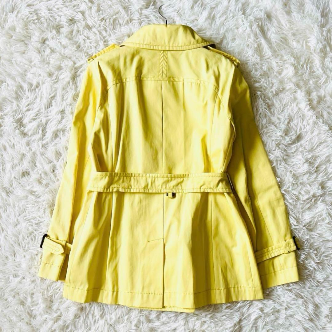 【新品タグ付き✨】MAX MARA　トレンチコート　ベルト　ダブル　黄色　40