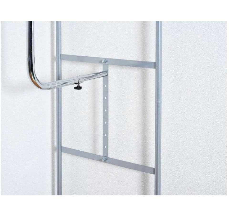 突っ張りハンガーラック フロントカーテン付き ハイタイプ/スリム