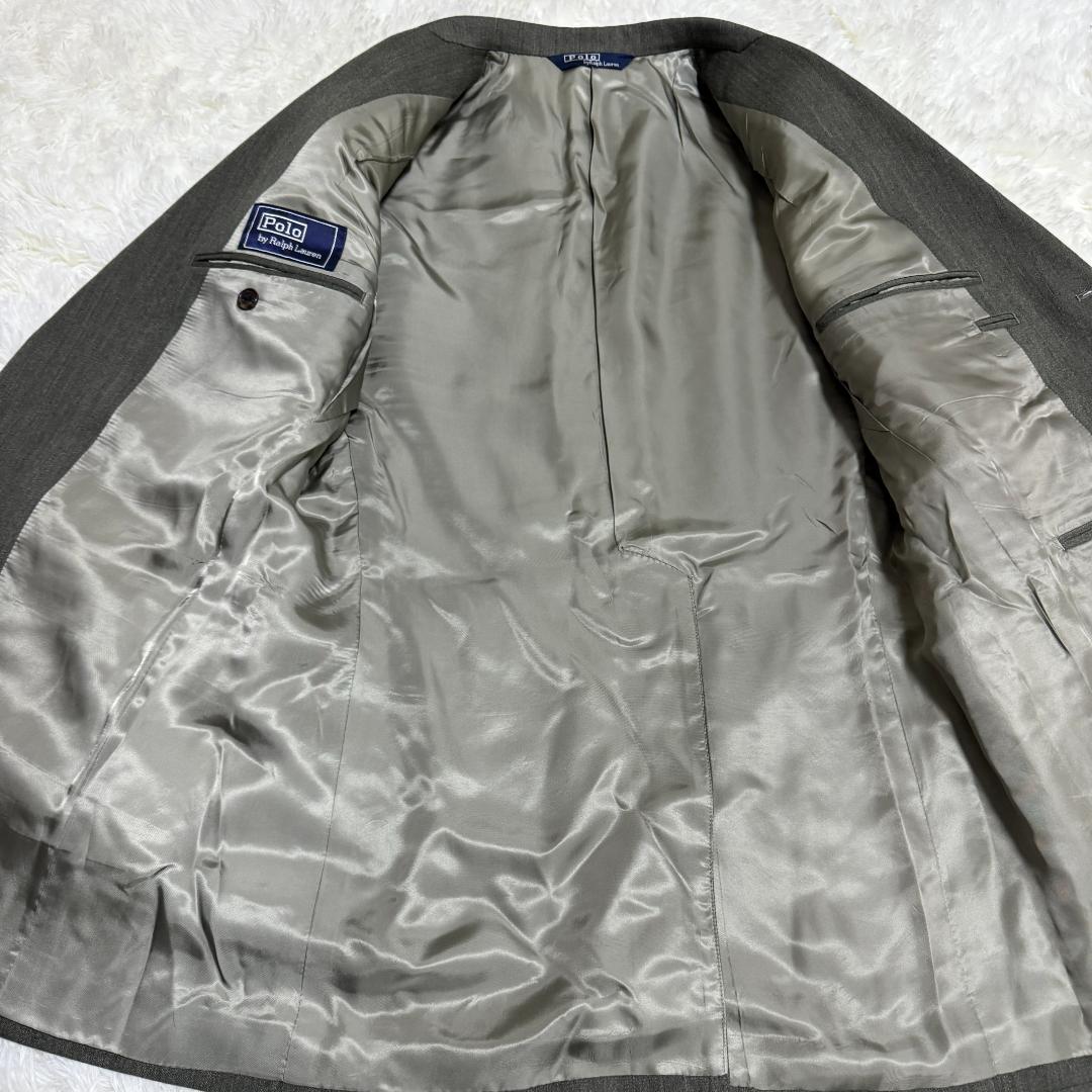 ラルフローレン　カーキ　オリーブ　セットアップ　スリーピース　XLサイズ