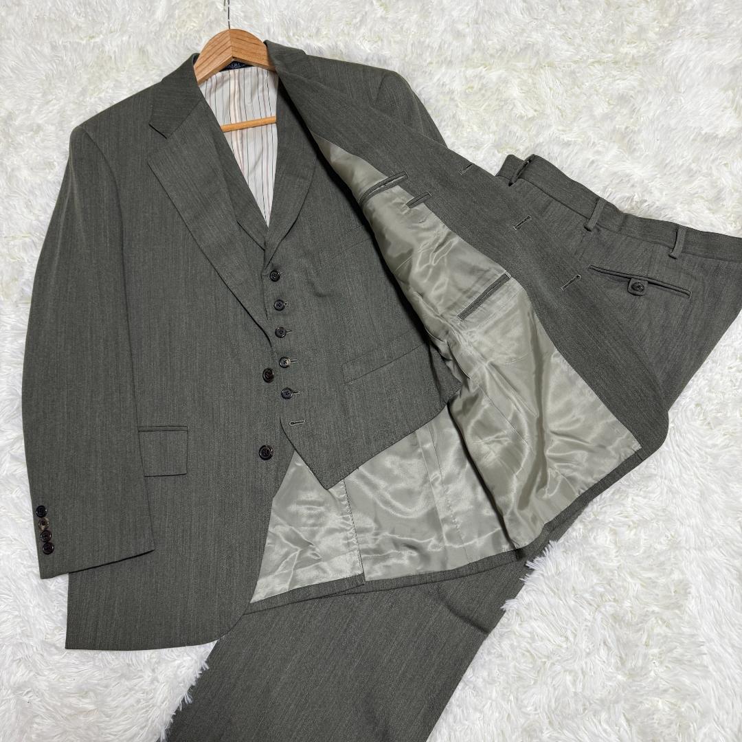 ラルフローレン　カーキ　オリーブ　セットアップ　スリーピース　XLサイズ