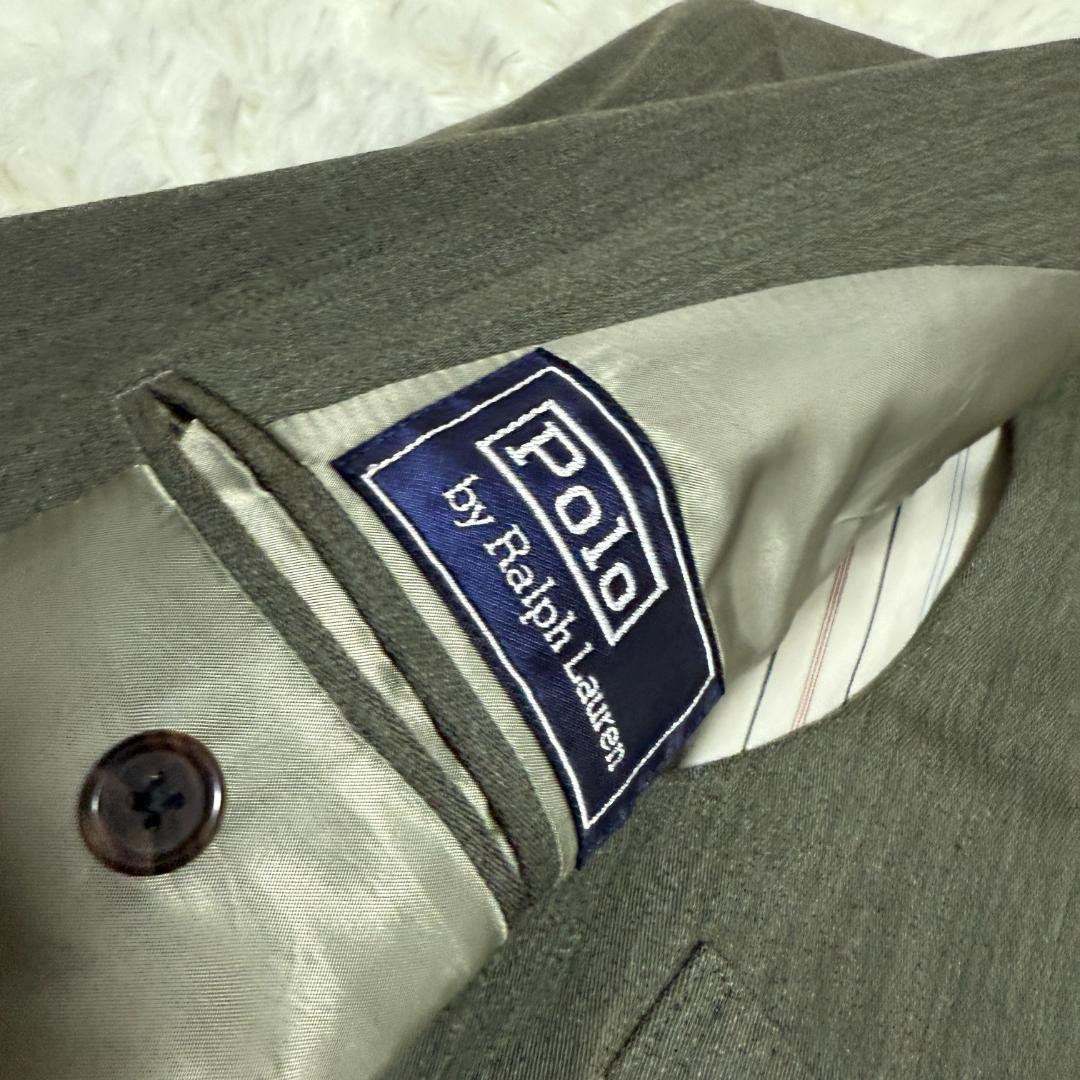 ラルフローレン　カーキ　オリーブ　セットアップ　スリーピース　XLサイズ