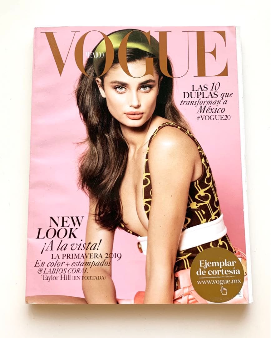 女性情報誌 Vogue Mexico March 2019 Taylor Hill