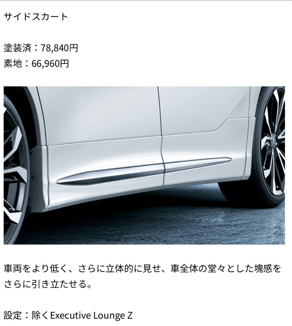 VELLFIRE &ALPHARD 30後期用モデリスタエアロ 右側一式