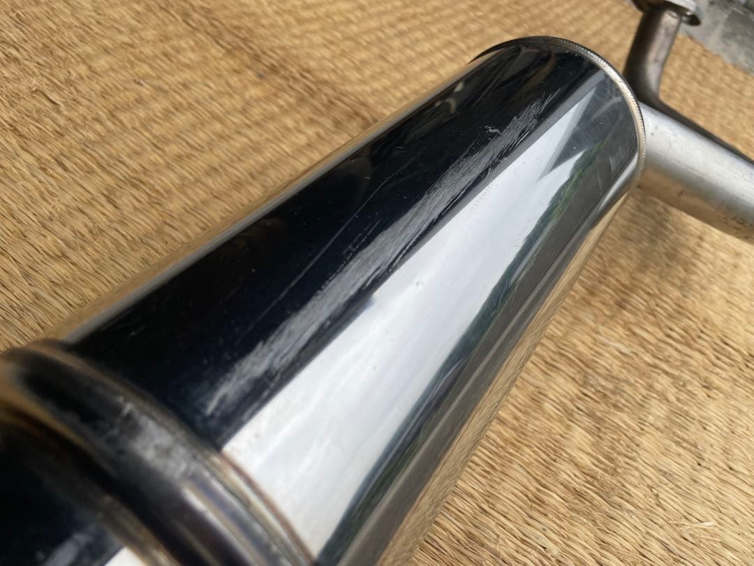 フィット　ge6　砲弾マフラー