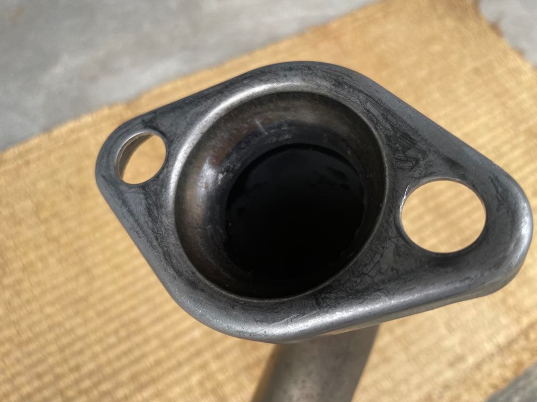 フィット　ge6　砲弾マフラー