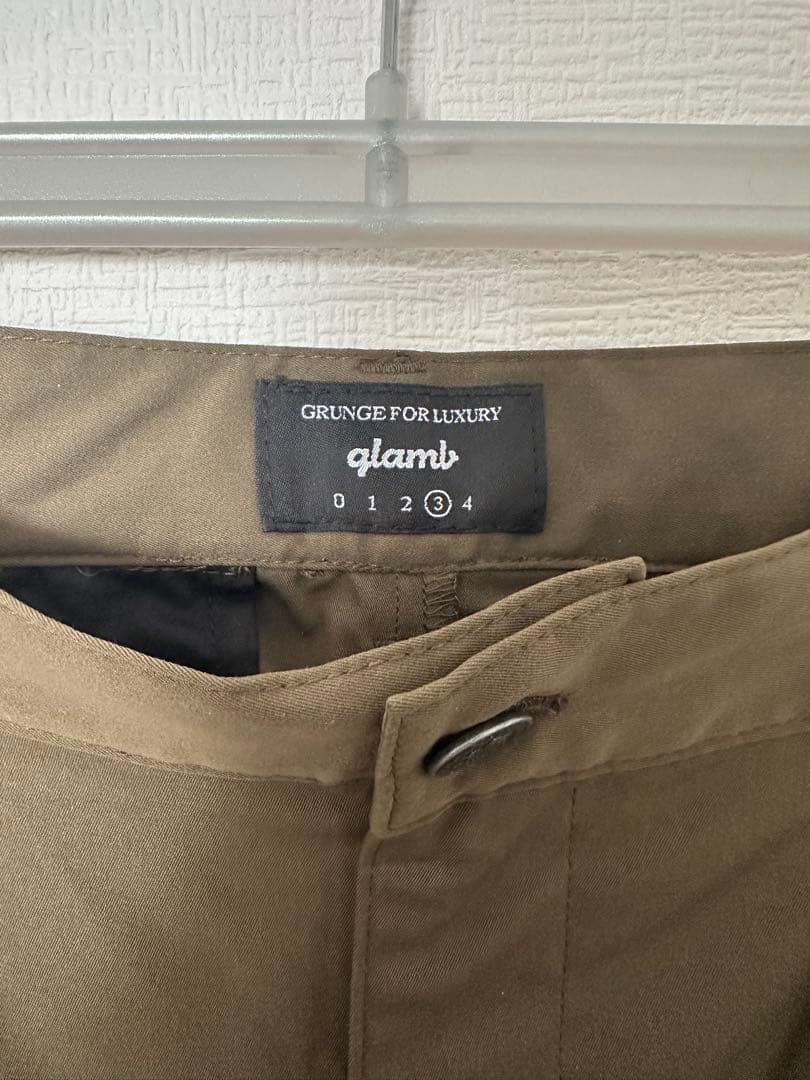 グラム glamb シモンジョッパーズ パンツ L カーキ