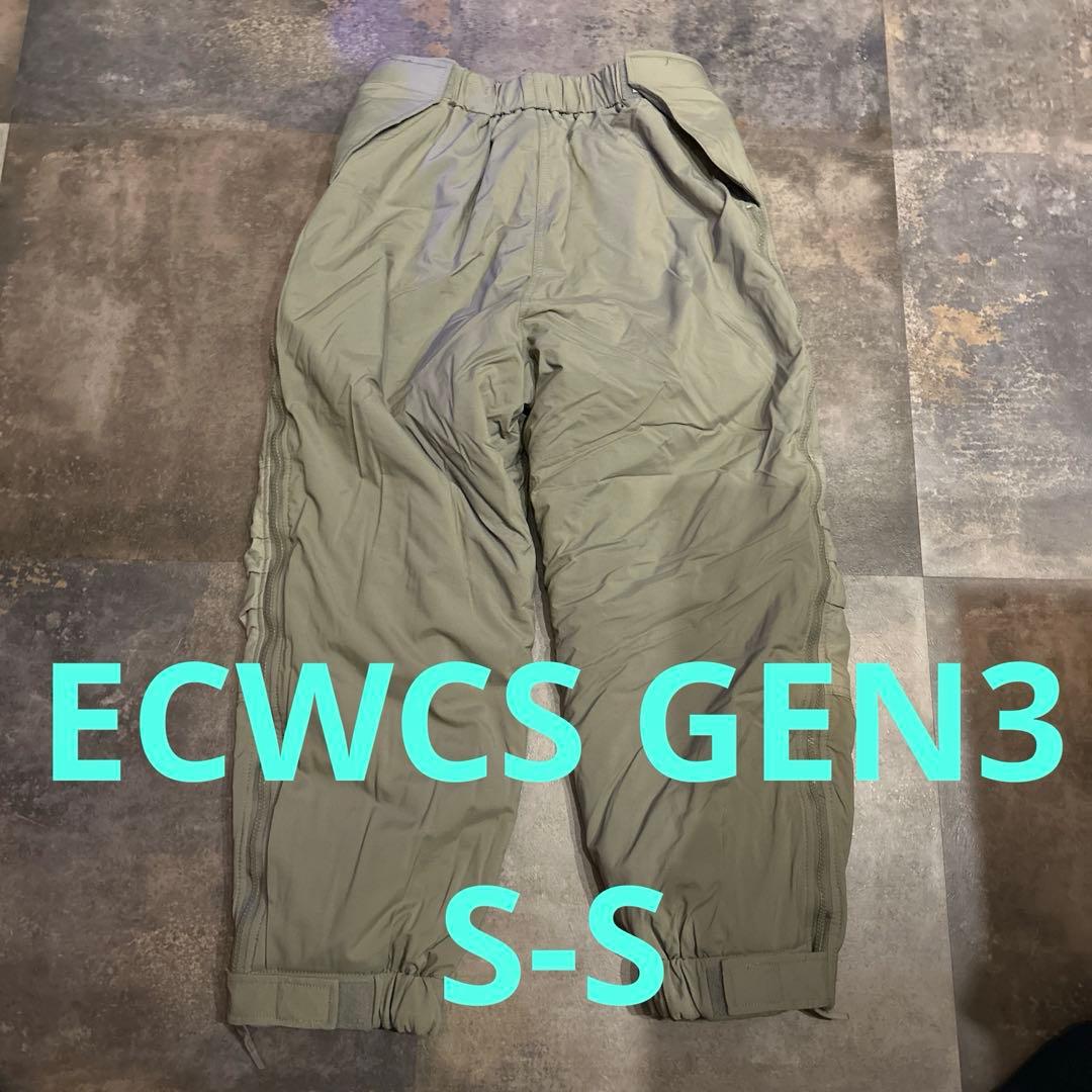 貴重 ECWCS LEVEL7 TROUSER S-S デッドストック　米軍実物