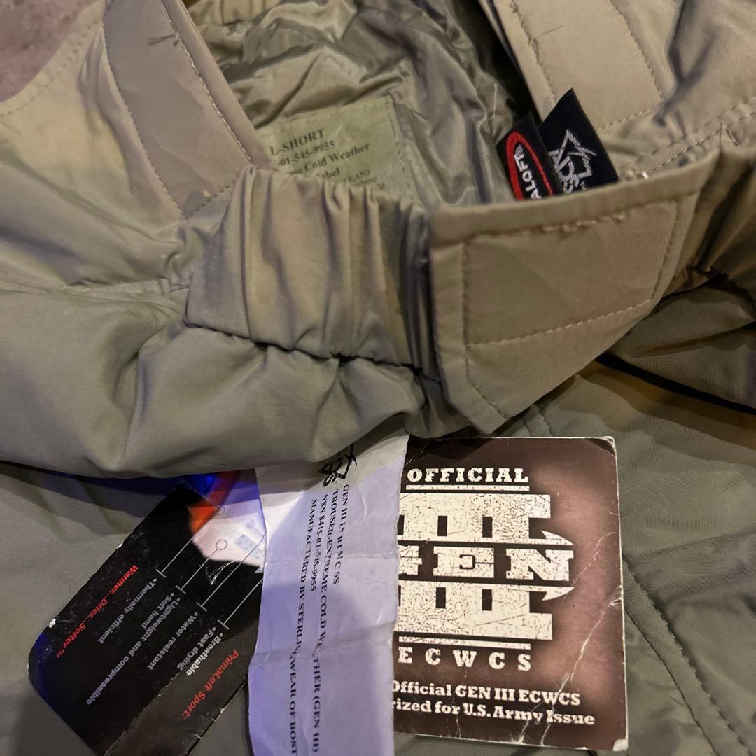 貴重 ECWCS LEVEL7 TROUSER S-S デッドストック　米軍実物