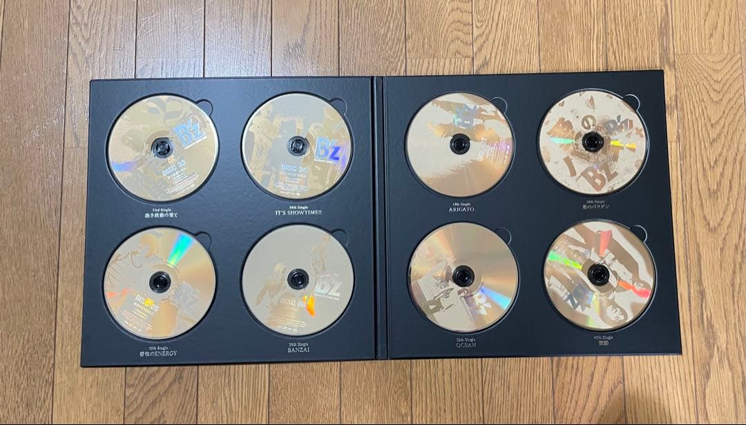 B’z COMPLETE SINGLE BOX Black Edition CD