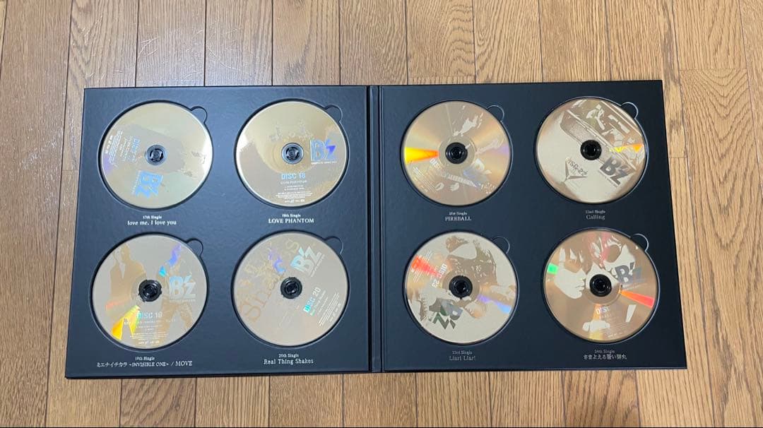 B’z COMPLETE SINGLE BOX Black Edition CD