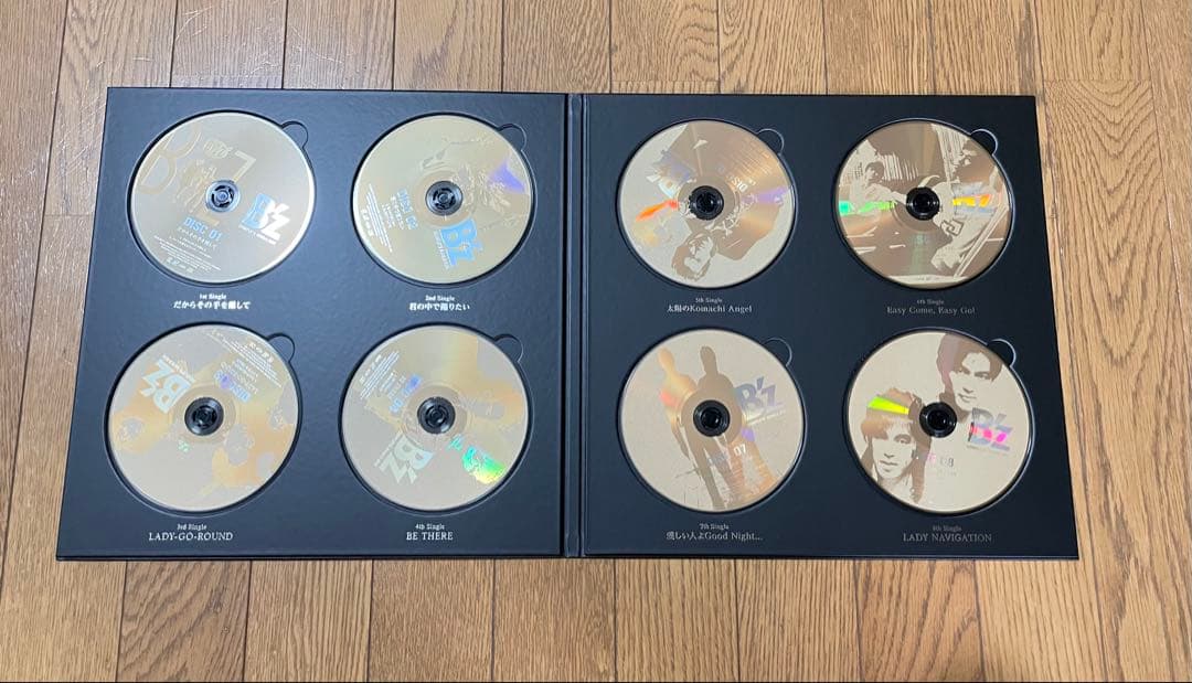B’z COMPLETE SINGLE BOX Black Edition CD
