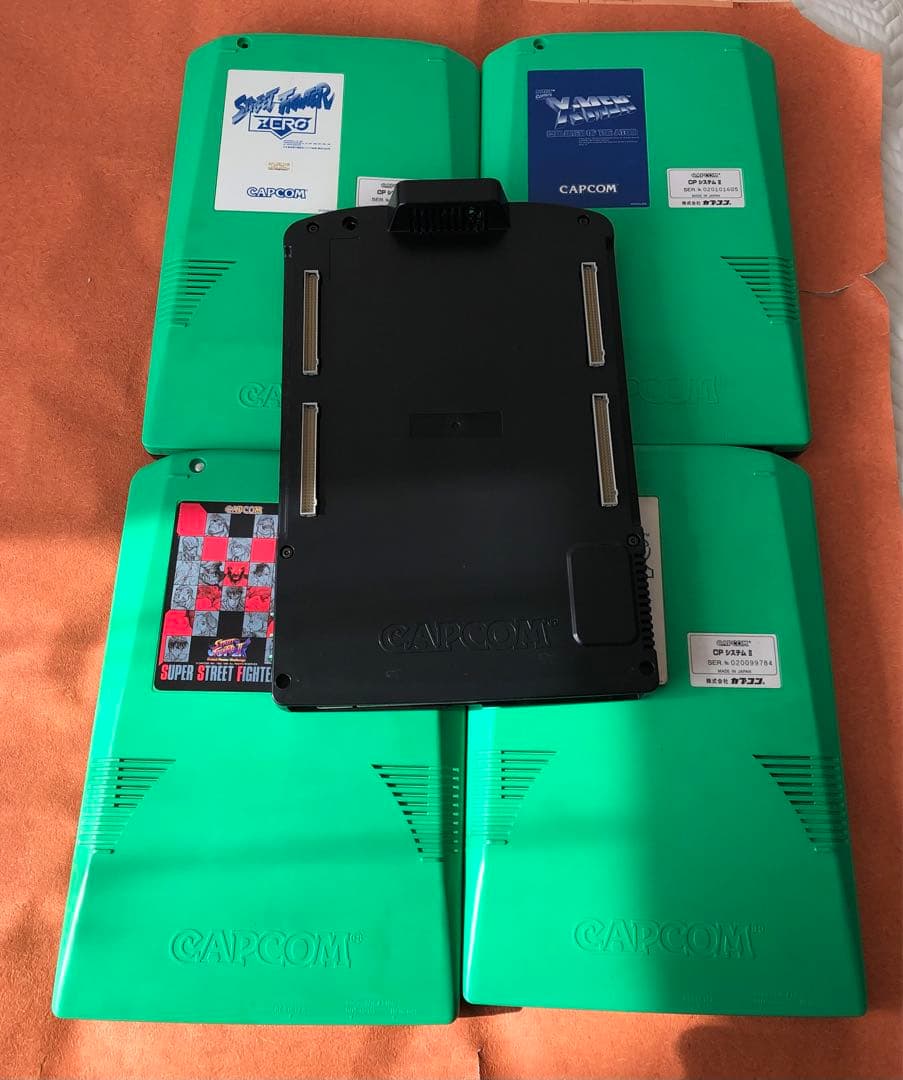 CAPCOM アーケード基板　CP2 マザー＋サブ4種　セット