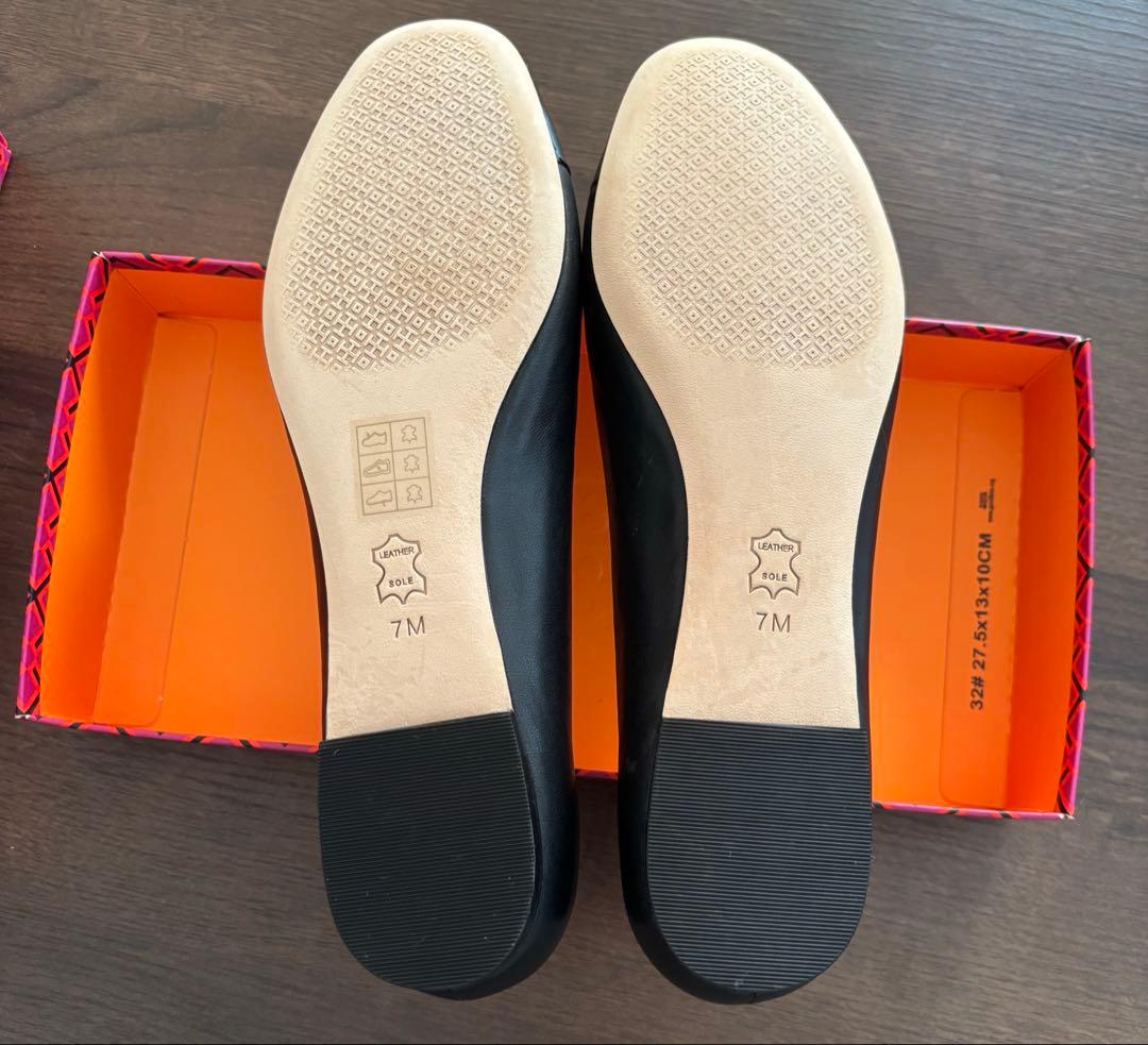 【美品】トリーバーチ　フラットシューズ　US7サイズ約24cm