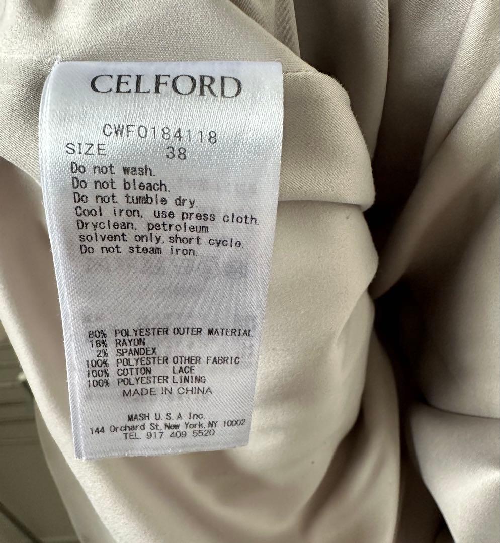 CELFORD フレアスリーブ ドレス　石原さとみ