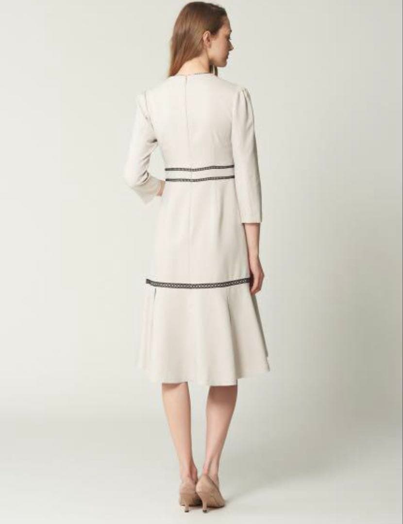 CELFORD フレアスリーブ ドレス　石原さとみ