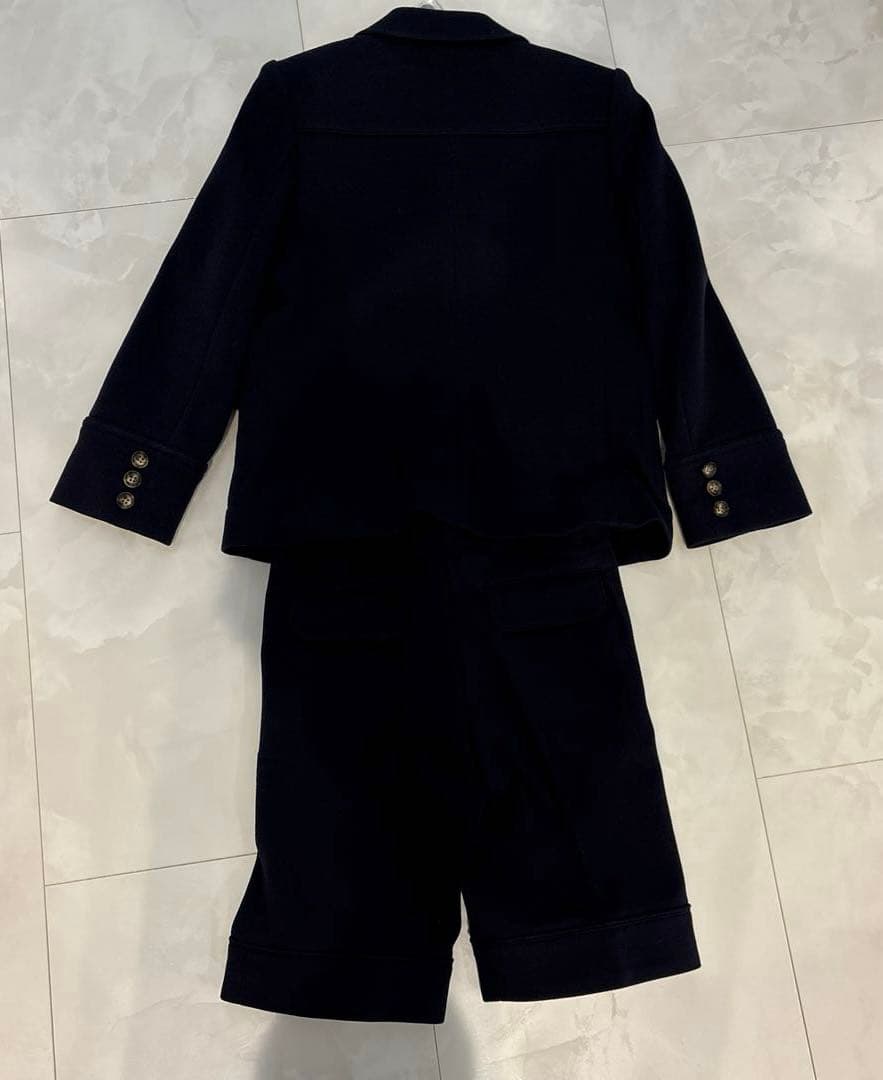 セリーヌ　ネイビー スーツ