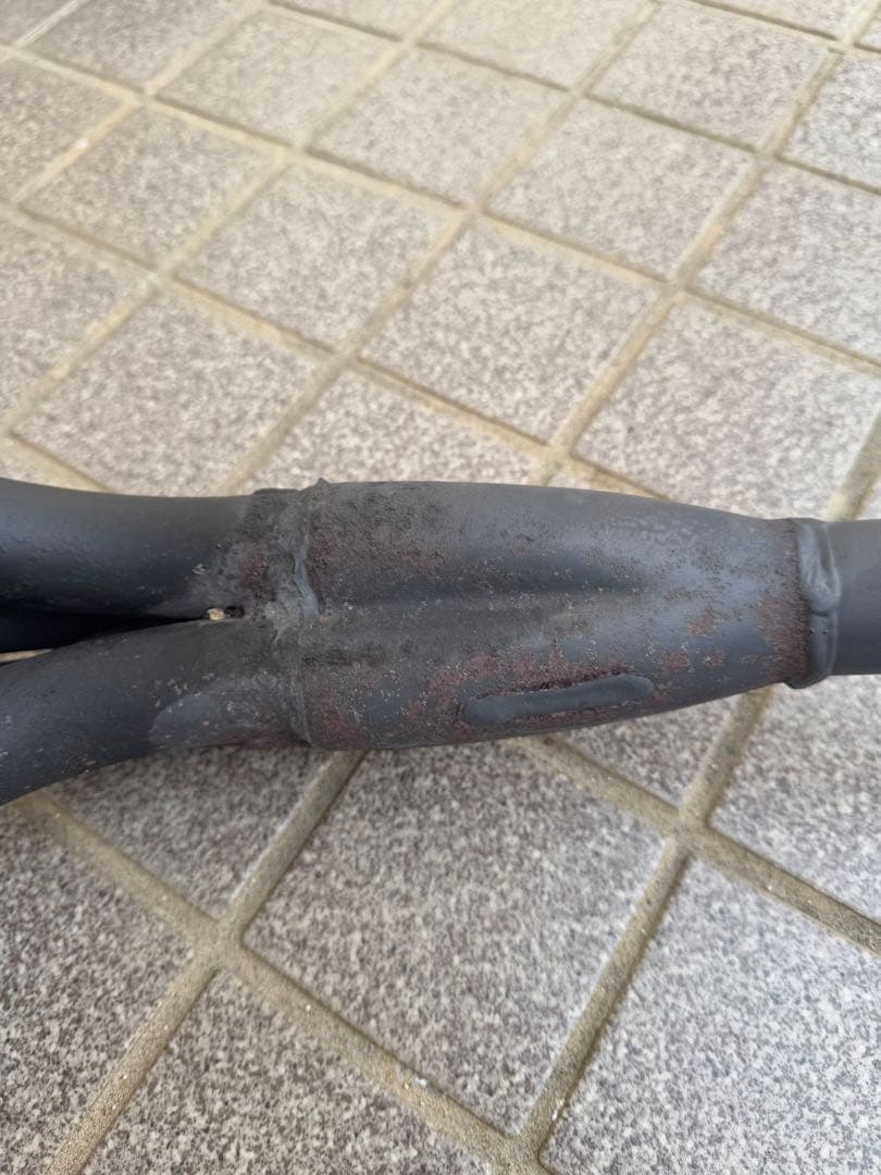 ホーネット250 純正エキパイ