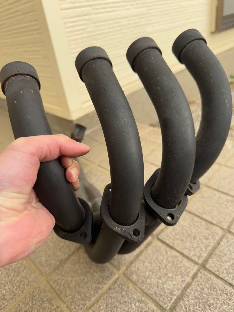 ホーネット250 純正エキパイ