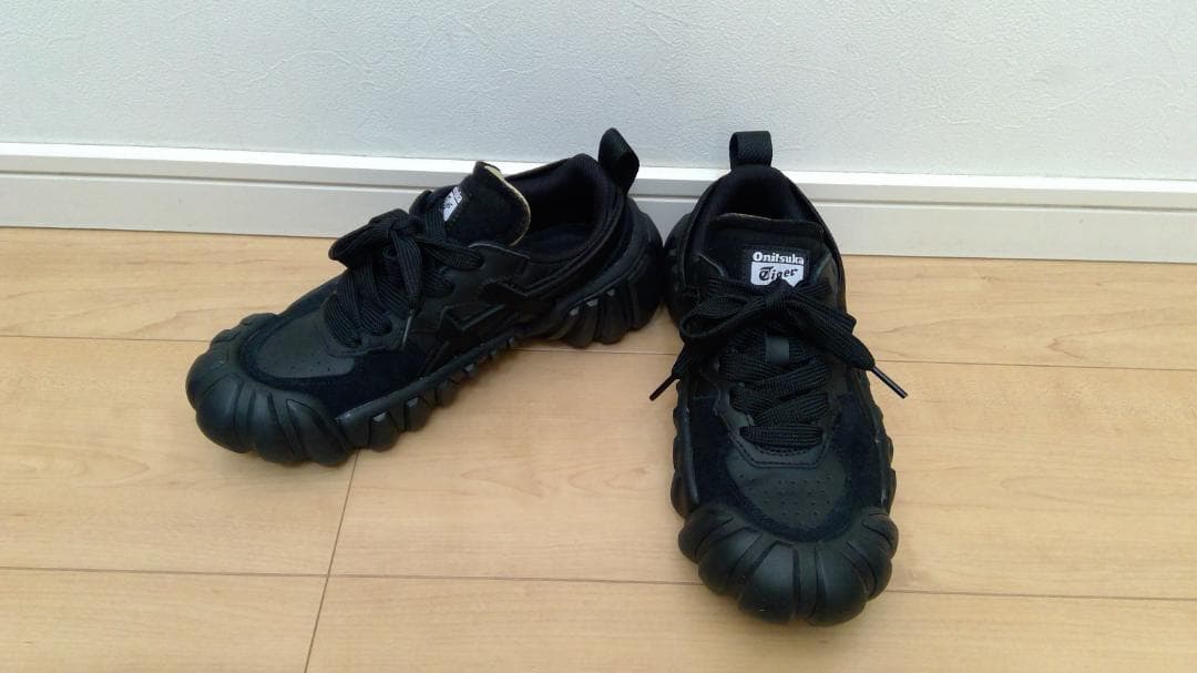 オニツカタイガー デンティグレ エルエス ブラック　DENTIGRE LS