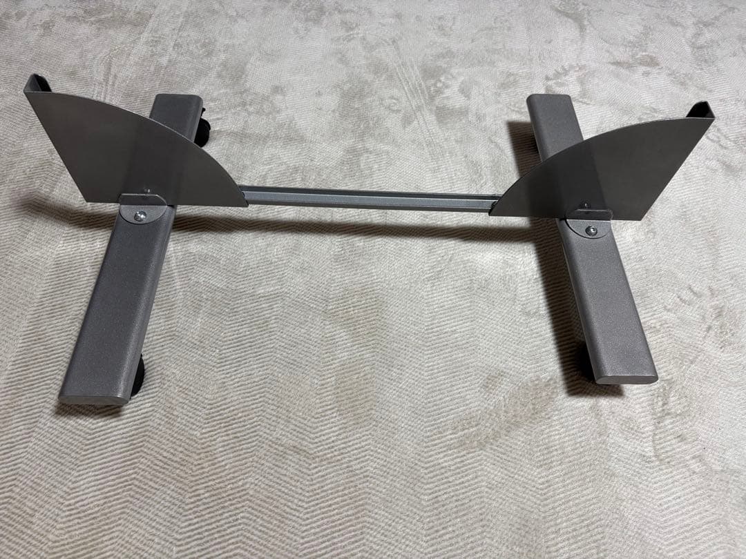 割れない鏡 姿見 軽量 フィルム キャスター付き シルバーフレーム 60×160