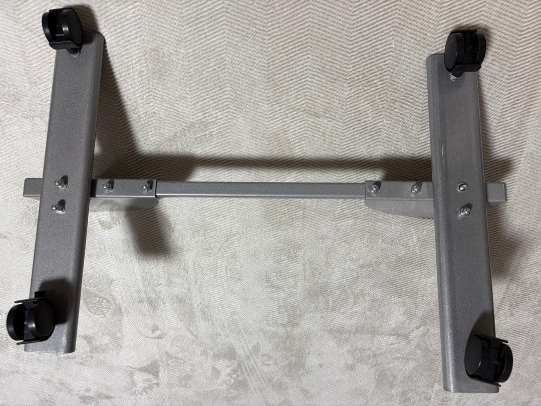 割れない鏡 姿見 軽量 フィルム キャスター付き シルバーフレーム 60×160