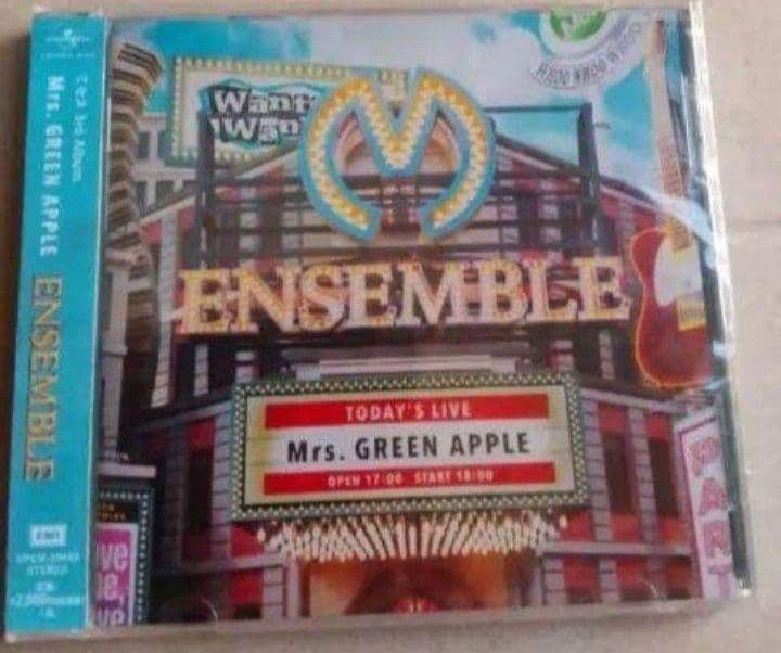 新品未開封 ☆Mrs.GREEN APPLE 通常版 CD 3作品
