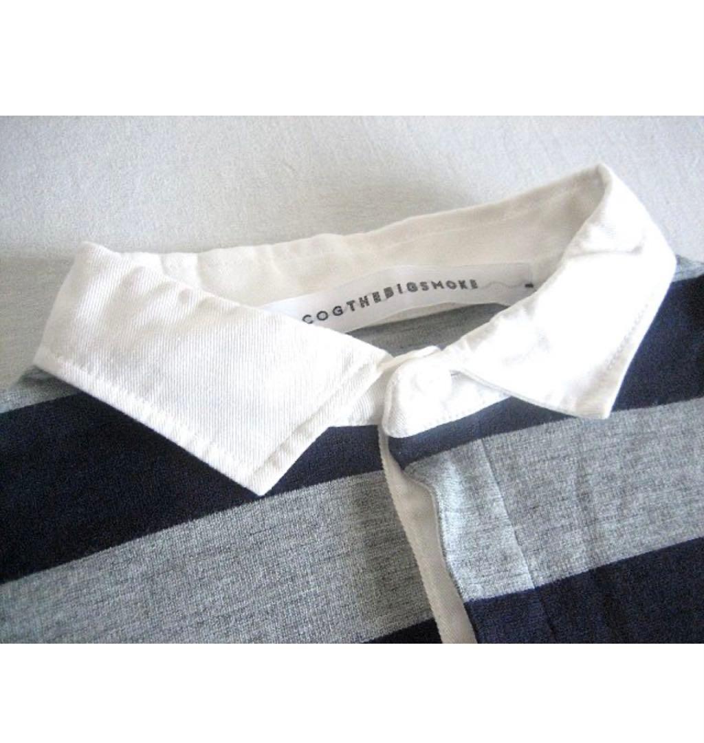 COGTHEBIGSMOKE IVY RUGBY JERSEY ラグビージャージ