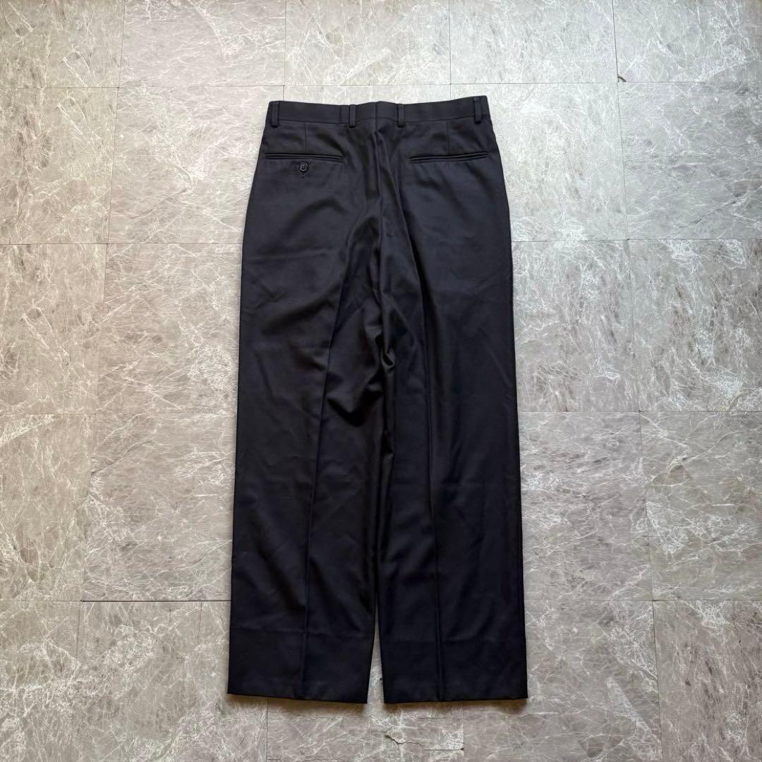 パンツ Yves Saint Laurent wool two-pleat pants