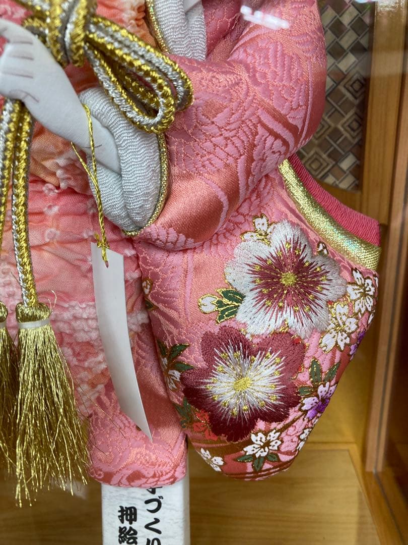 伝統的 羽子板 寄木細工10号