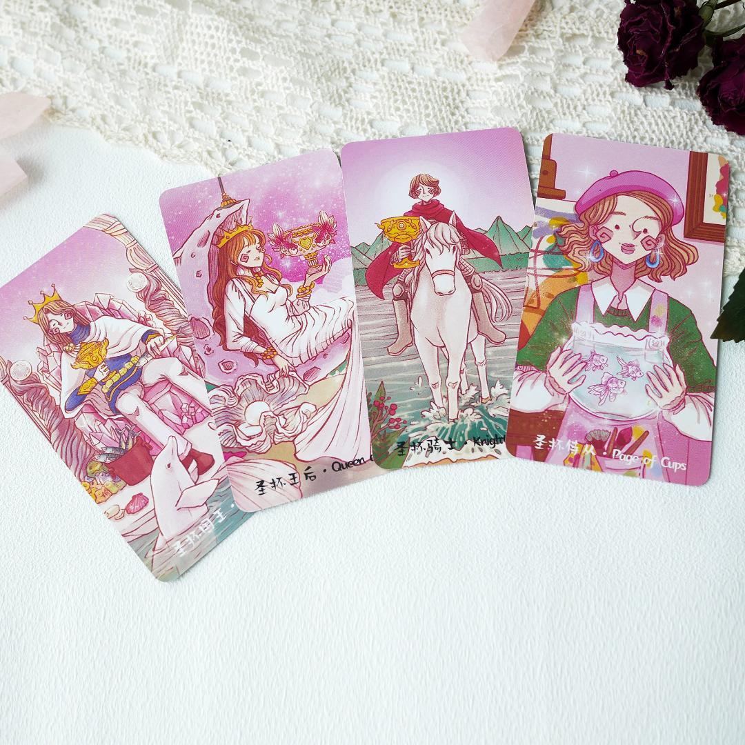 【正規品タロットカード】豪華箔押し仕様✨童話や物語を描いた絵本のようなデッキ
