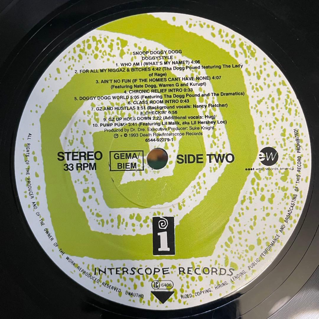 名盤 Snoop Doggy Dogg Doggystyle レコード Grap