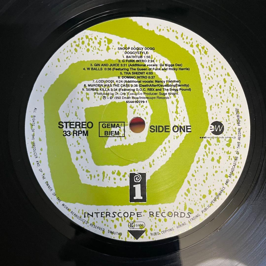 名盤 Snoop Doggy Dogg Doggystyle レコード Grap