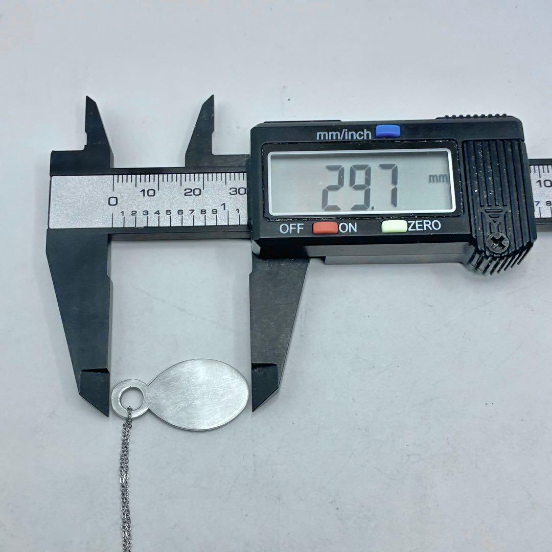 【美品】ティファニー リターントゥ　オーバルタグ　ミニ　ネックレス　社外チェーン