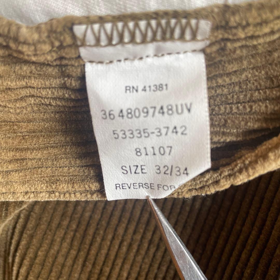 90s polo ralph lauren コーデュロイ.カーゴパンツ　USA製