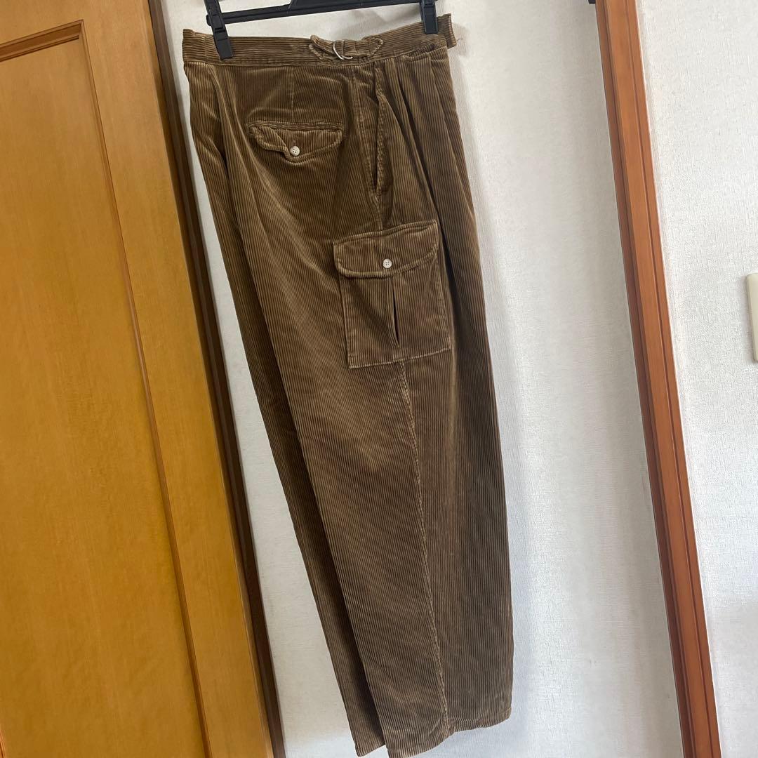 90s polo ralph lauren コーデュロイ.カーゴパンツ　USA製