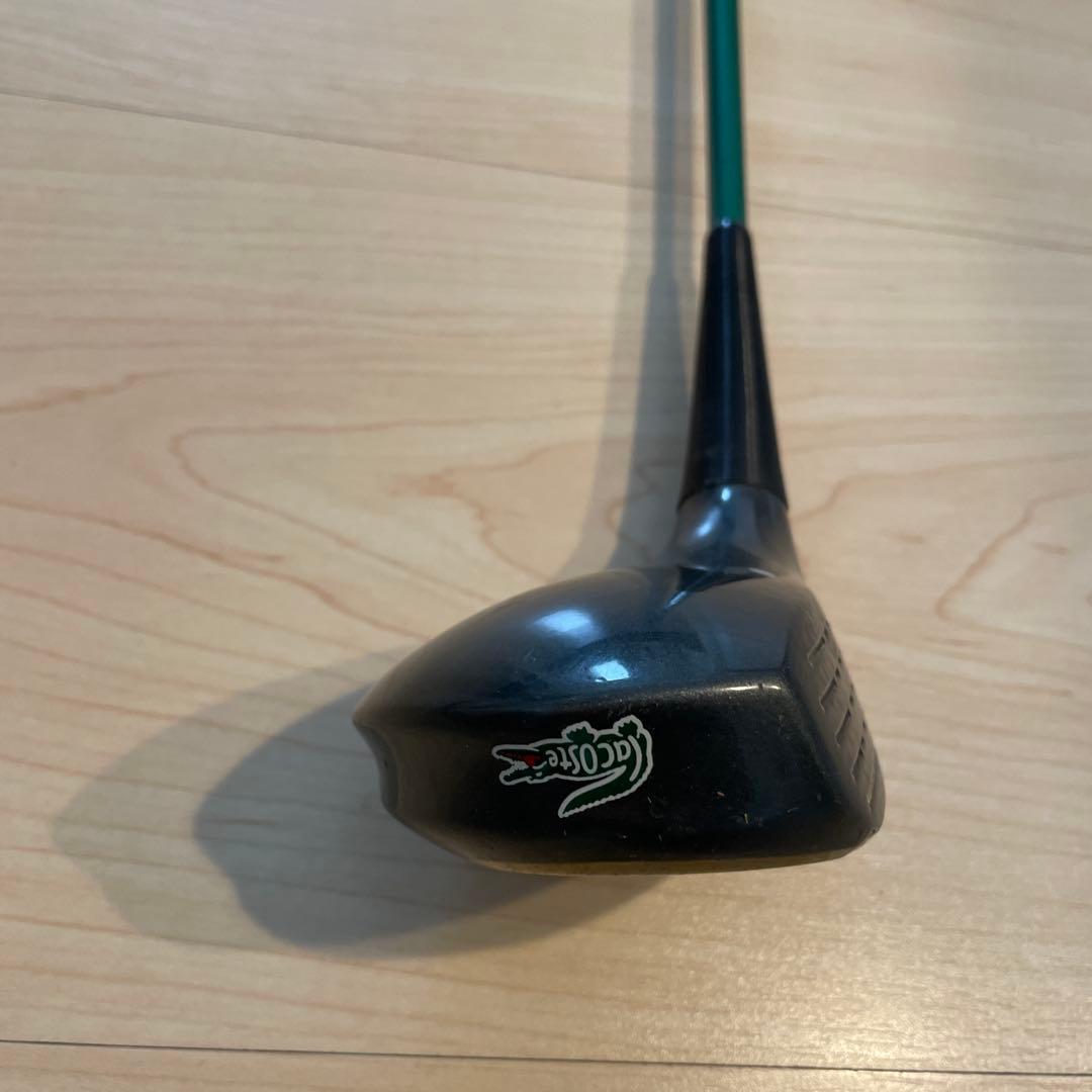 超貴重品　ラコステゴルフクラブ　パーシモン　スプーン　右利き