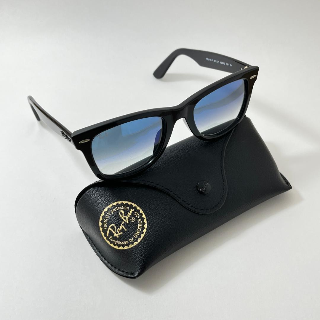 RB2140F-9013F【新品正規】レイバン ウェイファーラー ブルーハーフ