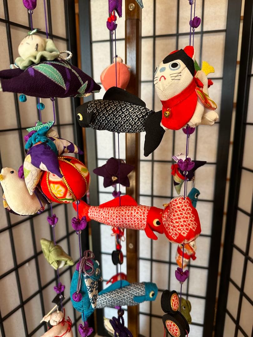 端午の節句　吊るし飾り　鯉のぼり　子供の日